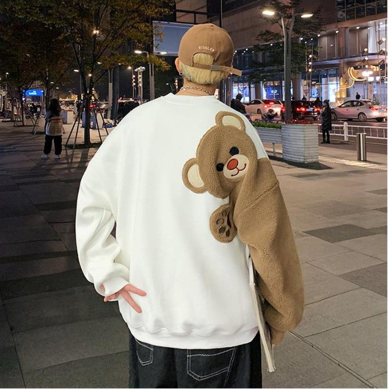 Fleecevuorattu neulepusero