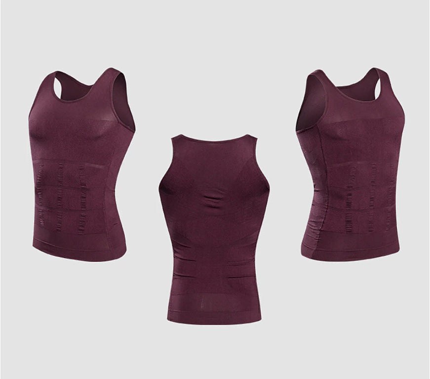 Miesten Slimming Body Shaper -liivi