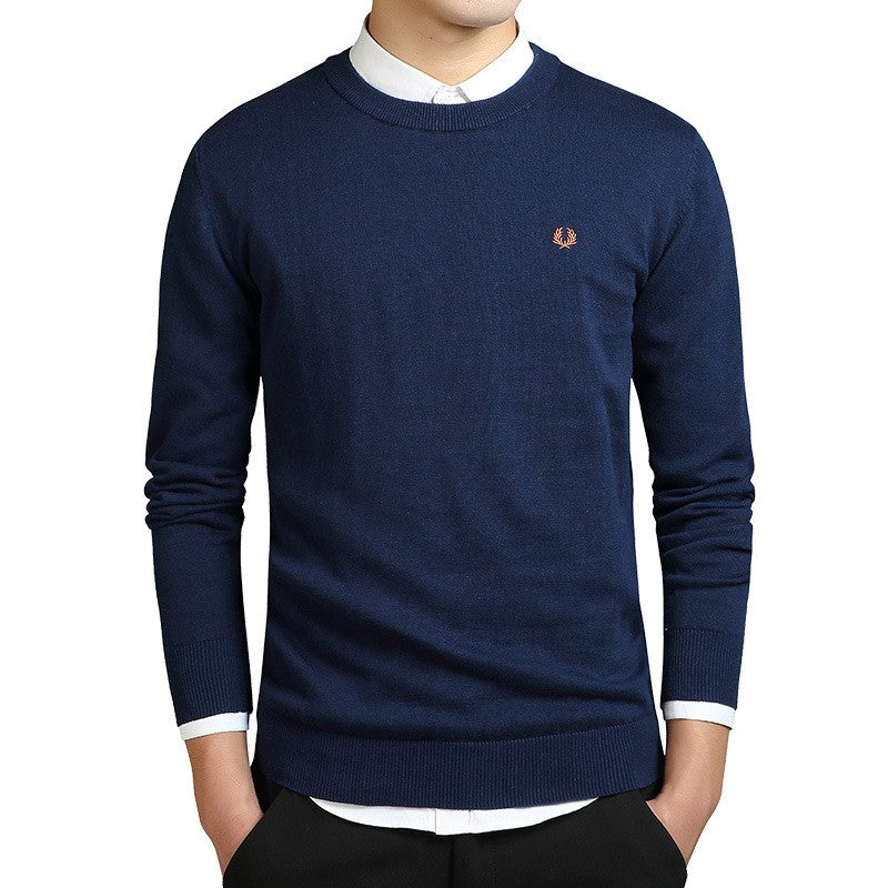 Miesten slim fit -neule
