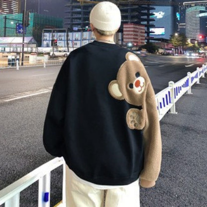 Fleecevuorattu neulepusero