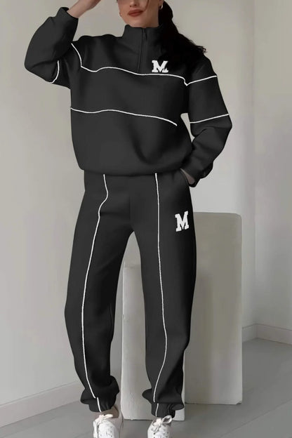 Vetoketjullinen vapaa-ajan urheiluasu