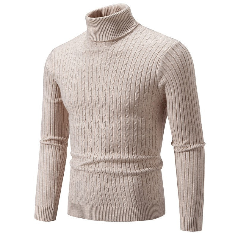 Twist Turtleneck Sweater