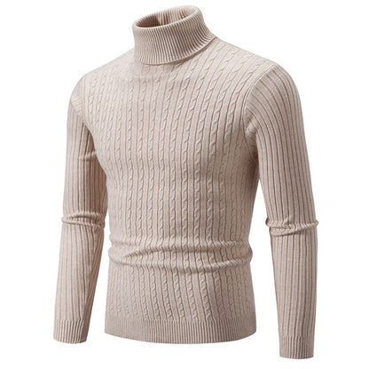 Twist Turtleneck Sweater