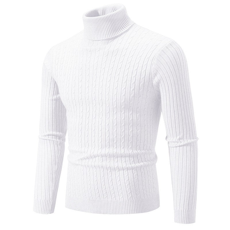 Twist Turtleneck Sweater
