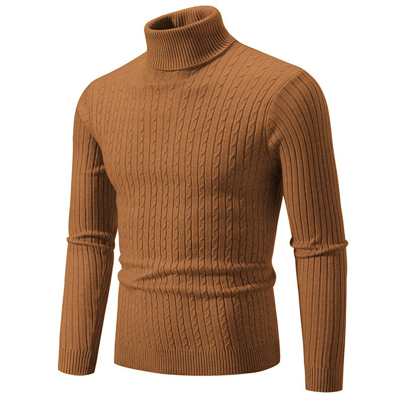 Twist Turtleneck Sweater