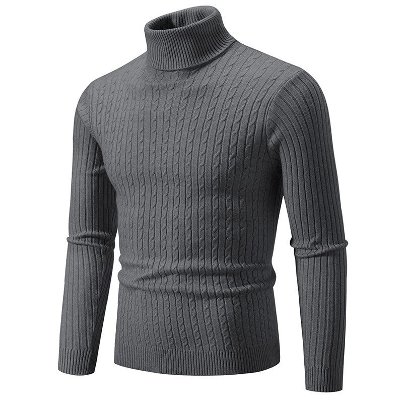 Twist Turtleneck Sweater