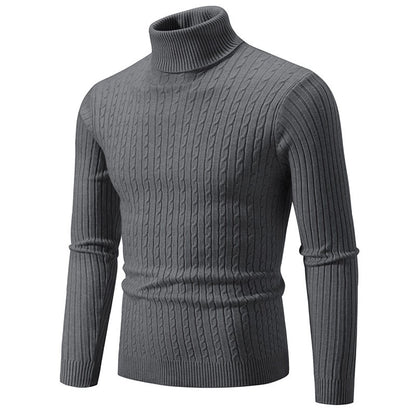Twist Turtleneck Sweater
