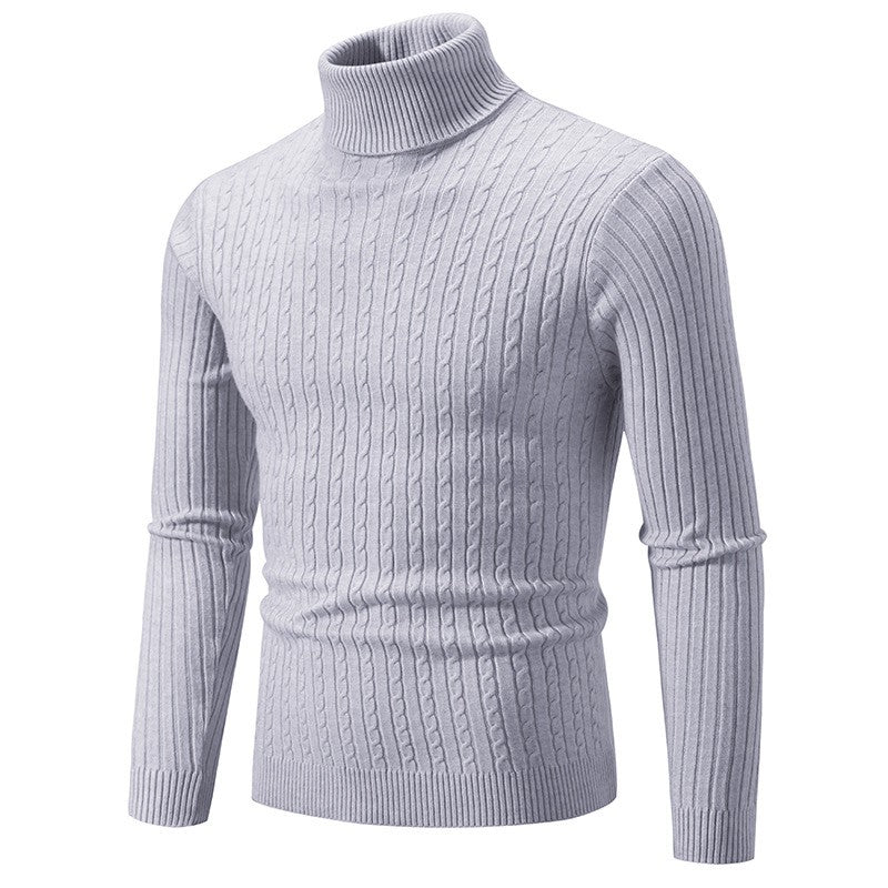 Twist Turtleneck Sweater