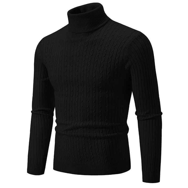 Twist Turtleneck Sweater