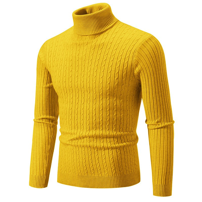 Twist Turtleneck Sweater
