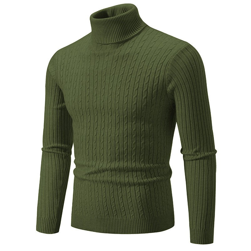 Twist Turtleneck Sweater