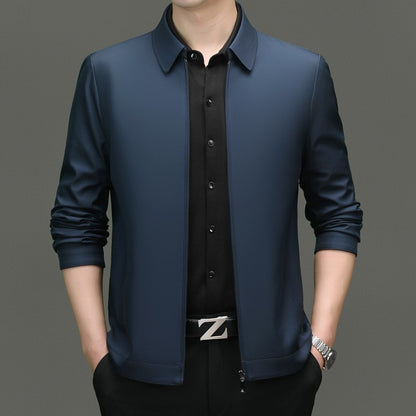 Business Lapel Solid Color Jacket