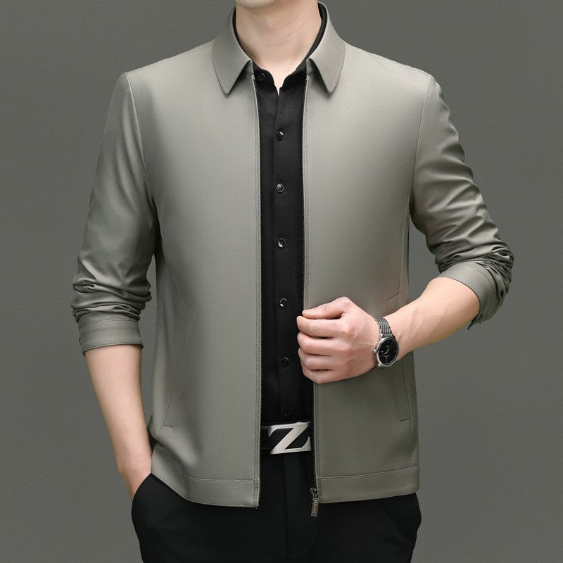 Business Lapel Solid Color Jacket