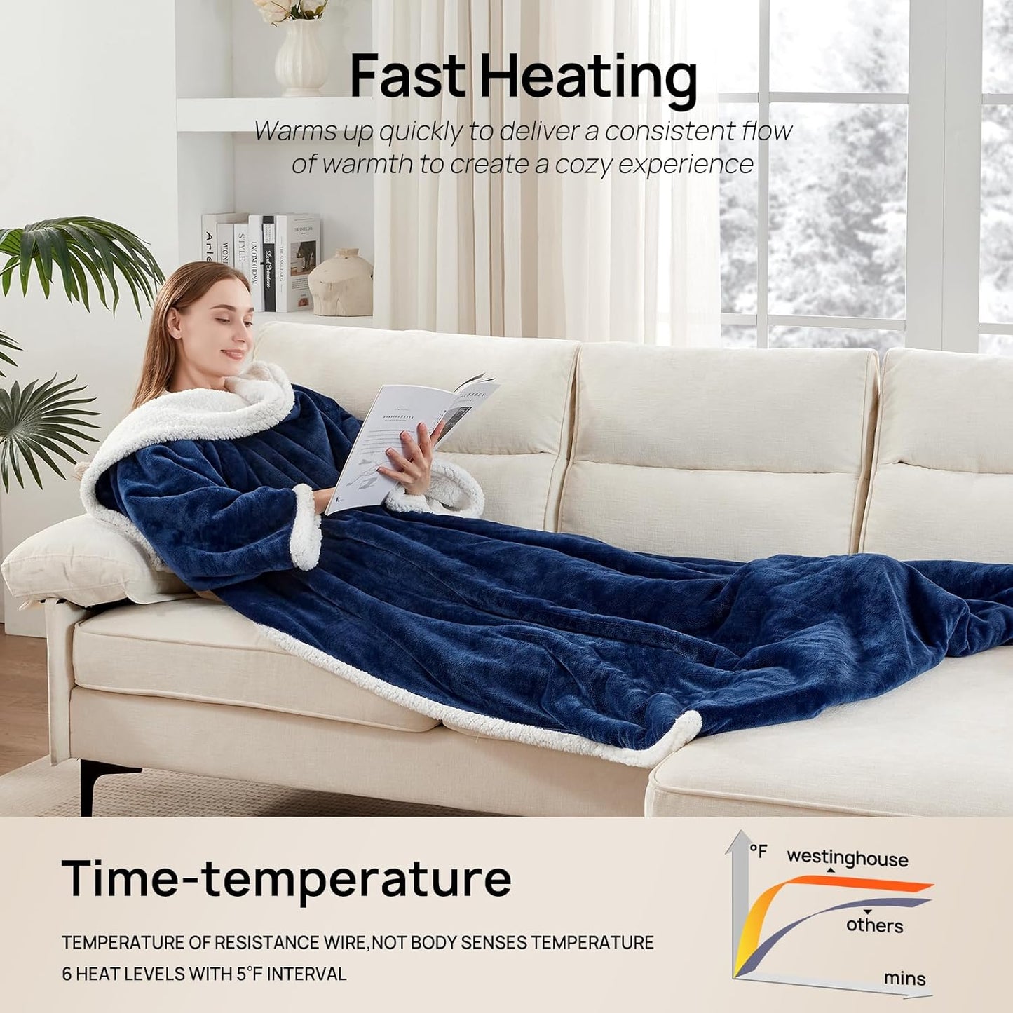 Lammas sametti kylmä TV-peitto