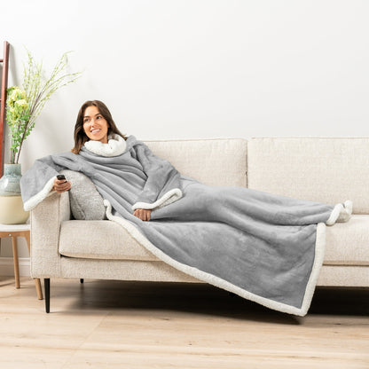 Lammas sametti kylmä TV-peitto