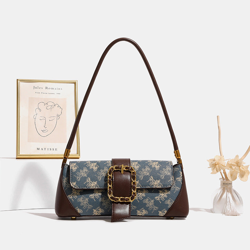 Vintage baguette -laukku