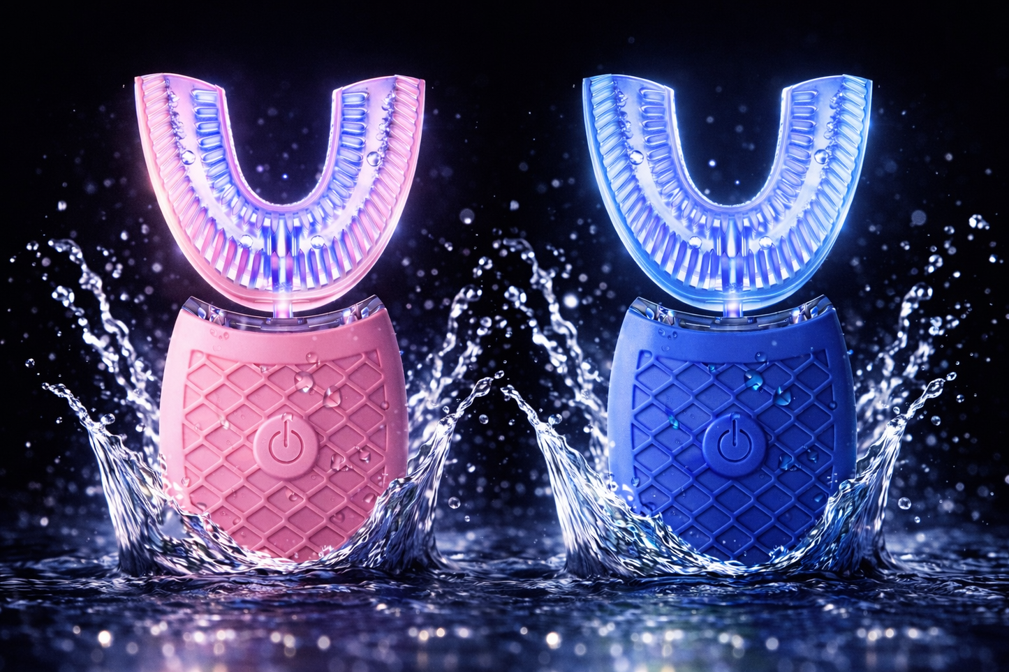 U-muotoinen sähköhammasharja