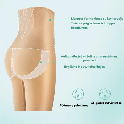 Jääsilkkiä Istuvia Korkeavyötäröisiä Housuja