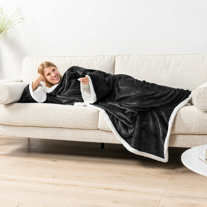 Lammas sametti kylmä TV-peitto