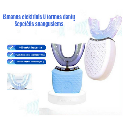 U-muotoinen sähköhammasharja