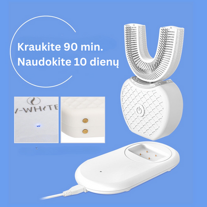 U-muotoinen sähköhammasharja